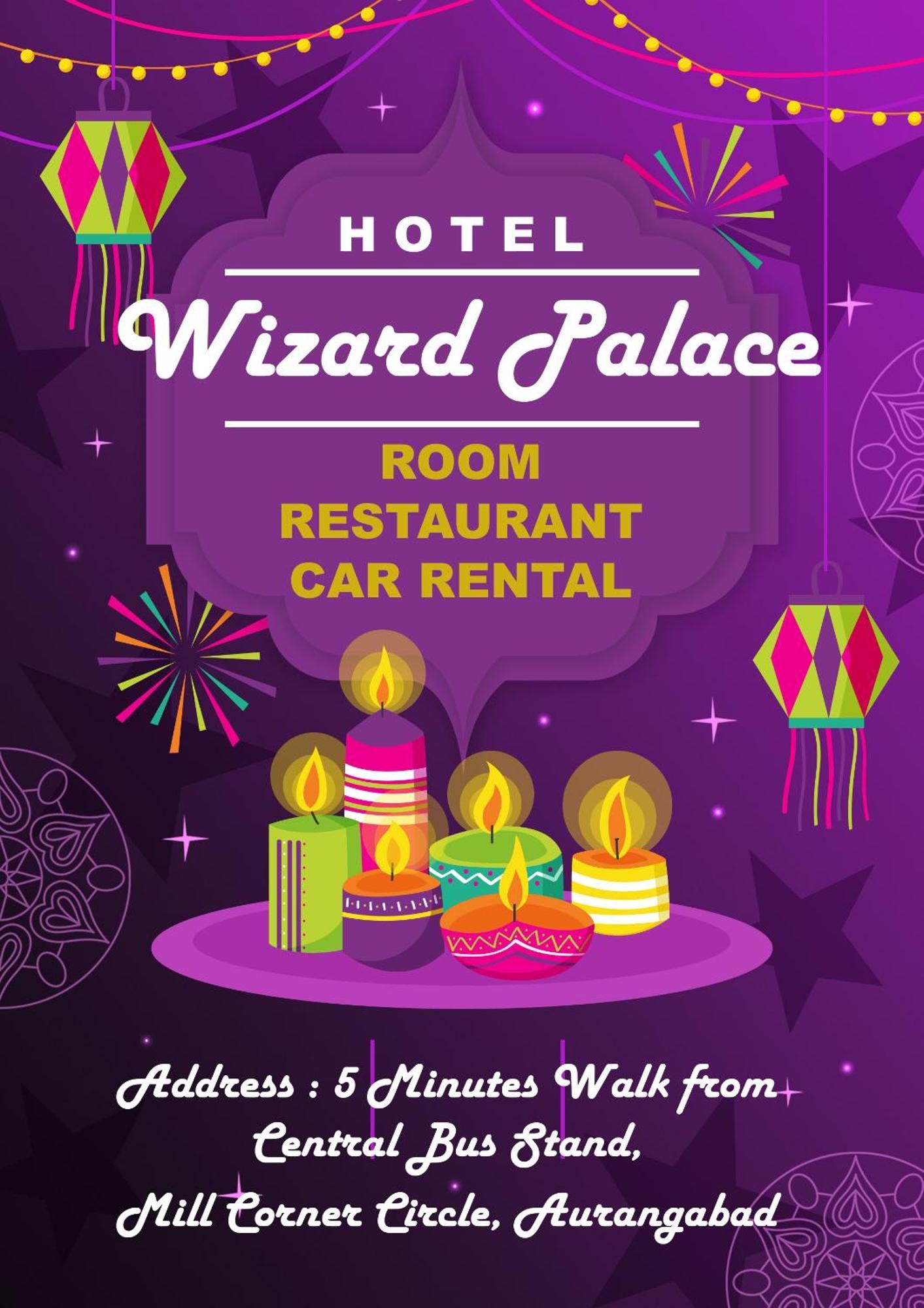 U2 Hotel Wizard Palace 아우랑가바드 외부 사진